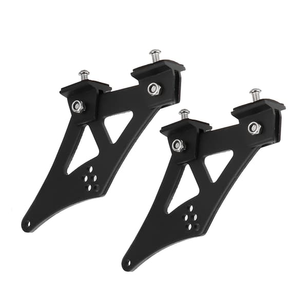 5\" Universal Bil CNC Aluminiumlegering Bakre Vinge Trunk Racing Tail Spoiler Ben Fästen