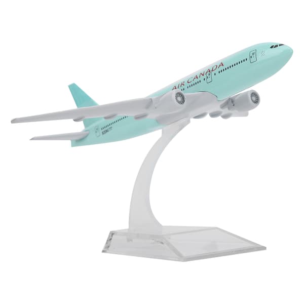 Flygplansmodell Basstativ Legering Metall Barnflygleksaker Garage Kit 16cm (Canada777)
