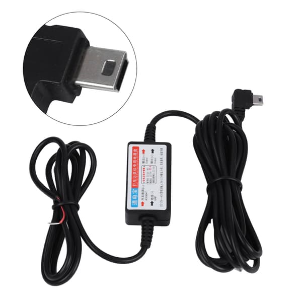 Pienjännitesuojaus Step Down Mini USB 12V - 5V Muunnin 3m Step Down 12V 5V Kaapeli