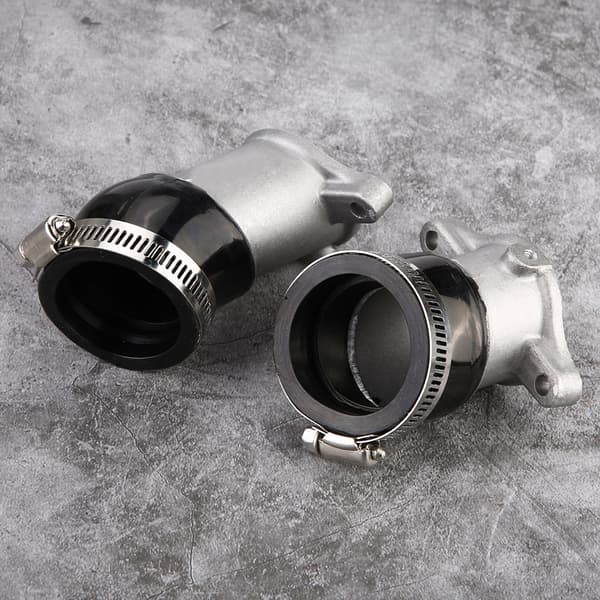 2 stk. Aluminium Karburator Indsugningsmanifold til Honda CX500 1978-1982