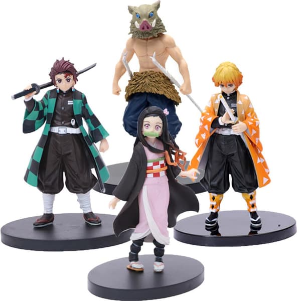 Japansk Anime Mini Figur Populær Anime Figur PVC Legetøj Fødselsdagsgaver til Børn