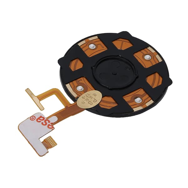 Hovedtelefon Audio Jack Clickwheel Vælg Knap Flex Kabel til iPod Video 5. generation / 5.5 Gen Sort