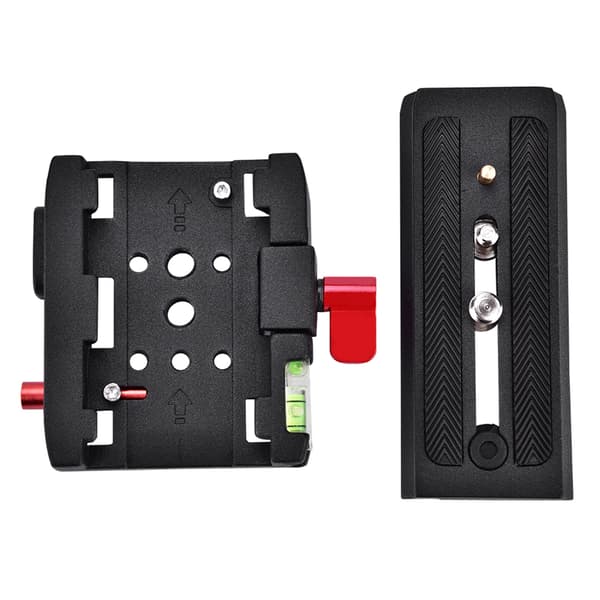 P200 Quick Release QR klemmebundplade til Manfrotto 500 AH 701 503 HDV 577