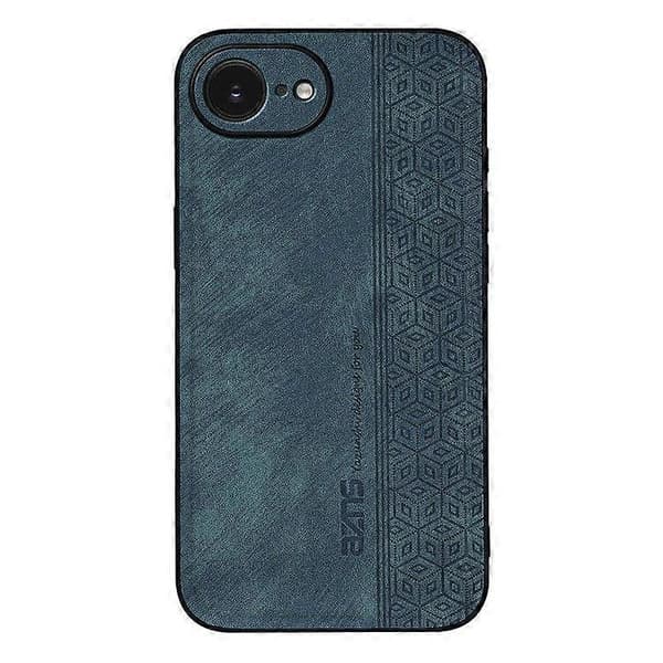 【03】For iPhone 16e Case Protective PU Leather Covered TPU Phone Case Green