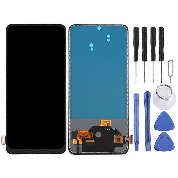 TFT LCD-skærm til OPPO Reno 10x zoom med digitaliserer, komplet montering (ingen fingeraftryksidentifikation)
