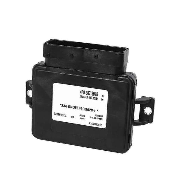 4f0907801a Nyt elektronisk parkeringskontrolmodul Håndbremsekontrolmodul 4f0907801 Til A6 2004-2011 - B Black