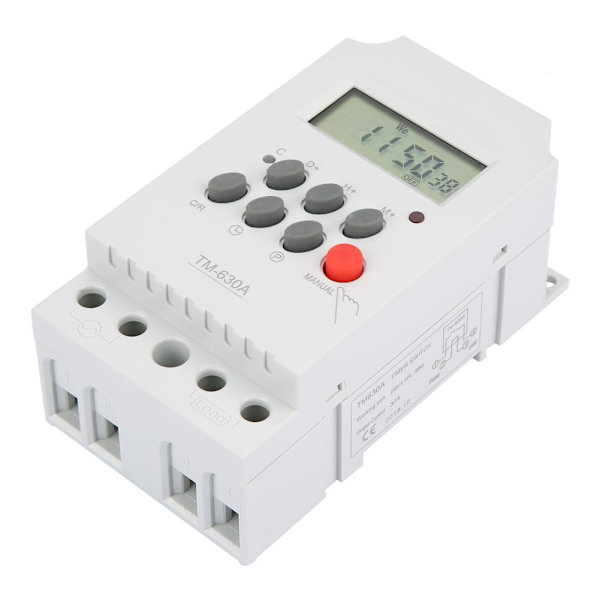 TM630A AC220V Mini LCD Digital Mikrocomputer Kontrol Strømtimer Switch (AC220V)