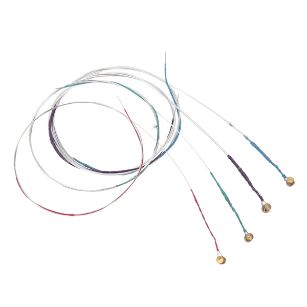 Violinsträng 4/4 Silver Universal Set Nickelpläterad Kulände Instrumenttillbehör
