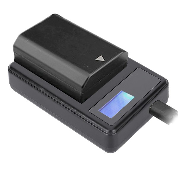 SEIVI NP FZ100 LCD Opladningsdisplay USB Enkelt Slot Kamera Batterioplader til Sony A7RIII A7R3 A9 7RM3