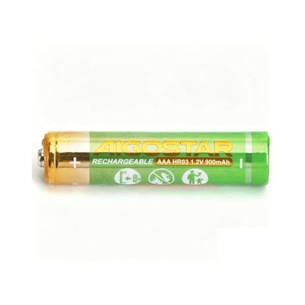 2st Uppladdningsbart batteri HR03 (AAA) 900mAh 1.2V