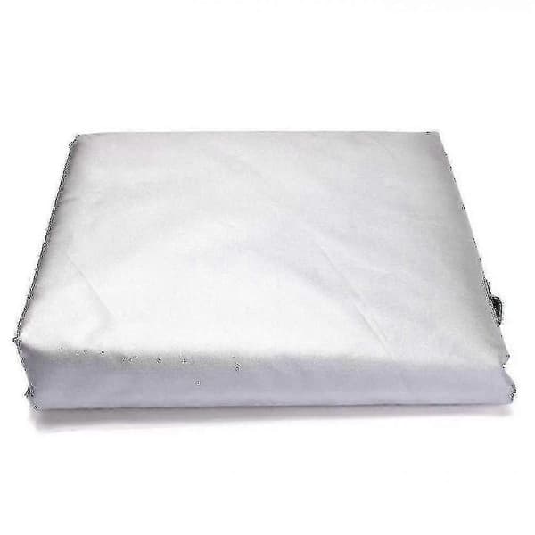 Vattentätt fyrkantigt spabadskydd i polyester för utomhusbruk -NBB Silver 200*200*85cm
