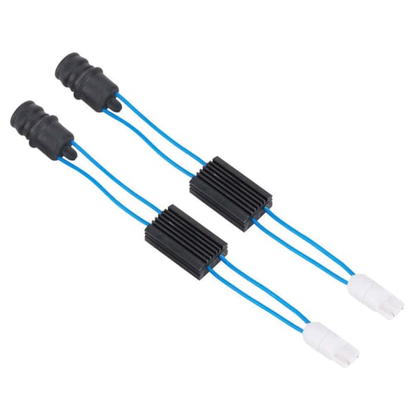 2 st T10 LED Varningsavstängare Adapter Strålkastare Fel Fri Dekoder Enhet Resistor