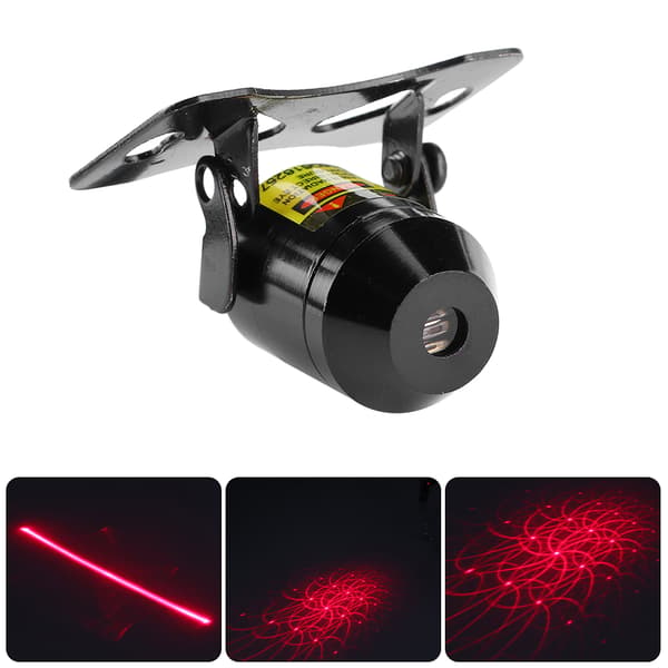 Laser-takasumuvalo autoon ja moottoripyörään
