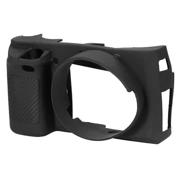 Blød silikone kamerataske beskyttelsescover med let adgang design til Sony A6000 sort