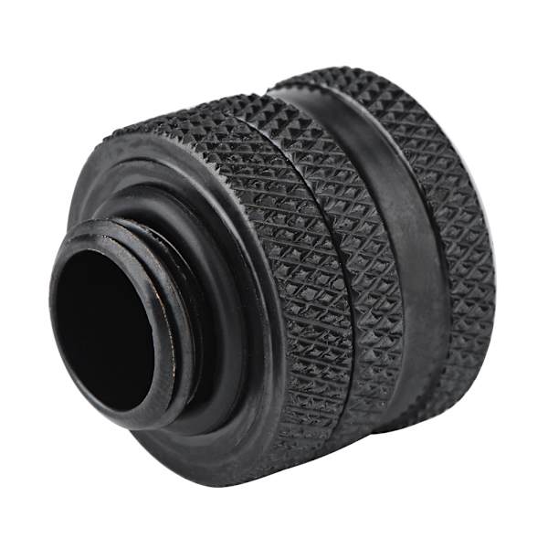 Vandkølings Kompressionsfitting til Stift Akryl Rør 10 * 14mm (Sort)