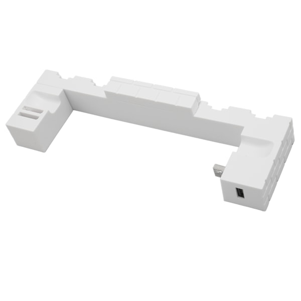 til Switch Opladningsdock Sikkerhedsbeskyttelse Controller Oplader Dockingstation til Joycon Oplader Op til 4 stk til Switch OLED Hvid