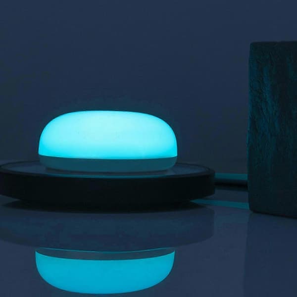 Natlampe til babyfodring og søvnbeskyttelse med borddesign Blue