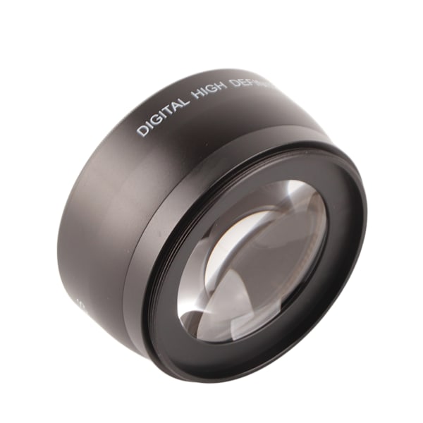 JSR‑1151 Avanceret 58MM 0.45X Vidvinkel Makroobjektiv Passer til Alle 58MM Diameter Kameraobjektiver