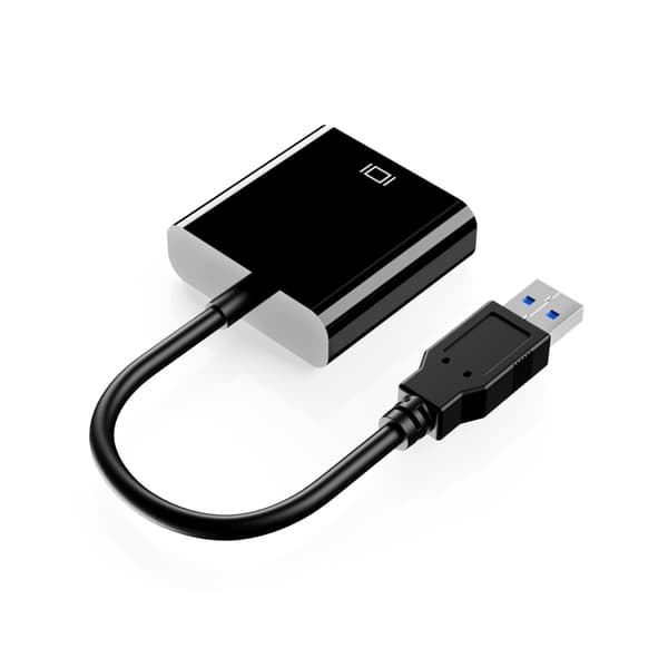 usb til vga-adapter, usb-a til vga-konverter