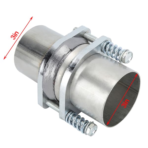 Rustfrit Stål Hurtig Reparation Udstødningsfjederbolt Flange Rørreparation - Universal 3in