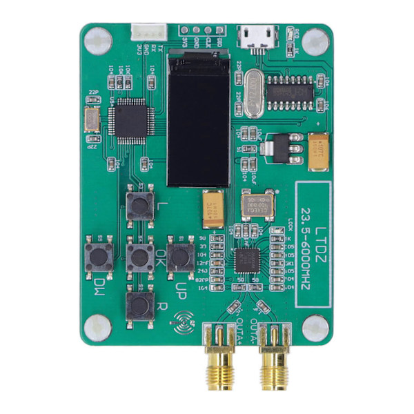 Signal Source Module Generator Board 23.5‑6000MHz Elektronisk Komponent USB 5V Drivs