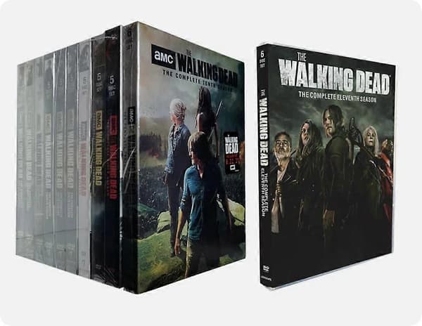 【03】The Walking Dead: Sæson 1-11 Komplet serie 53-disk DVD engelsk version