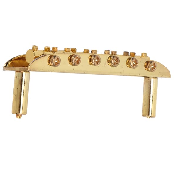 Elektrisk Gitarr Stall 6 Strängar Stränghållare Metall Instrument Tillbehör för Jazzmaster Guld