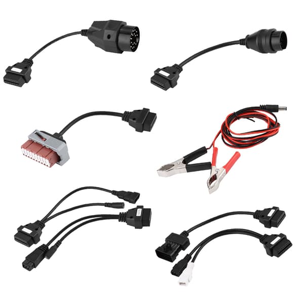 8st Bil Diagnostik Verktyg Kablar Adapter OBD2 Gränssnitt för Delphi ds150e