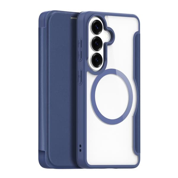 【03】Samsung Galaxy S26 5G Case DUX DUCIS Skin X Pro Series Magsafe PC + TPU Blå