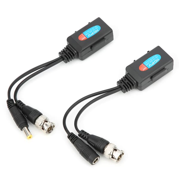 8MP HD Video Balun Koaksial Passiv til AHd CVi TVi CVBS TwistedPair Transceiver