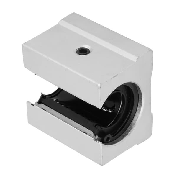 Aluminiumslegering SBR16UU Åben Lineær Bevægelse Kugleleje Slide Block Bøsning