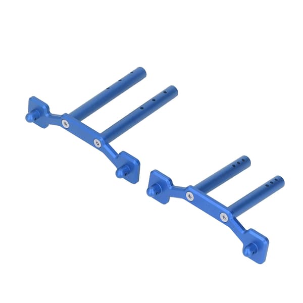 RC Car Shell Column Bracket RC metall aluminium karossmonteringsset RC modell bildelar för ARRMA 1/10 RC fordon blå