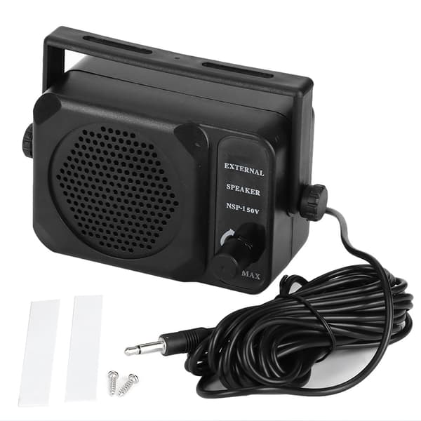 Mini Extern Högtalare NSP‑150V 2‑Vägs Radio CB HF VHF UHF Transceiver Biltillbehör