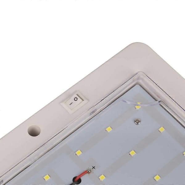 LED-loftbelysning til campingvogn, autocamper, bus, båd, 10W, 6000K, hvid Valkoinen