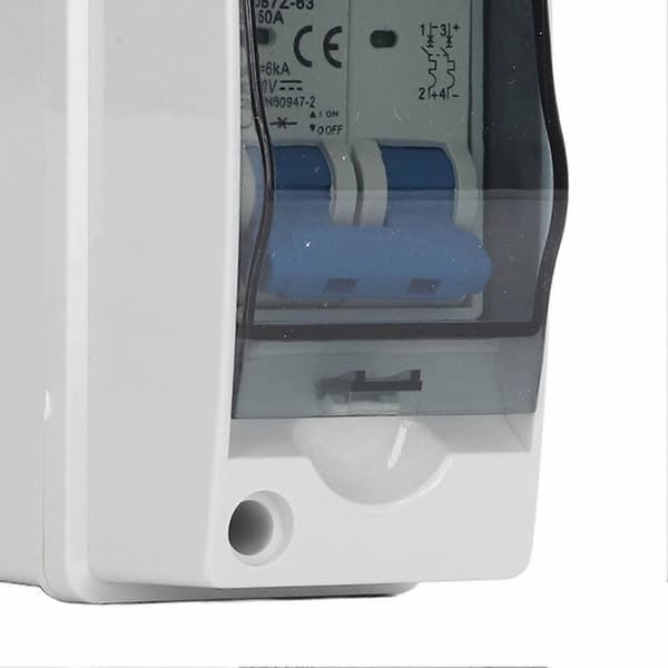 DC 1000V solcelleafbryder med IP65 vandtæt kabinet miniatureafbryder til solceller Kiinteä Normaali