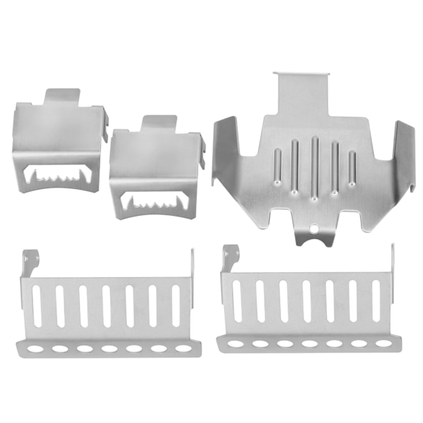 5 stk. RC Crawler Chassis Armor Plate Dele Passer til Traxxas TRX4 Bronco G500 1/10 RC Bil