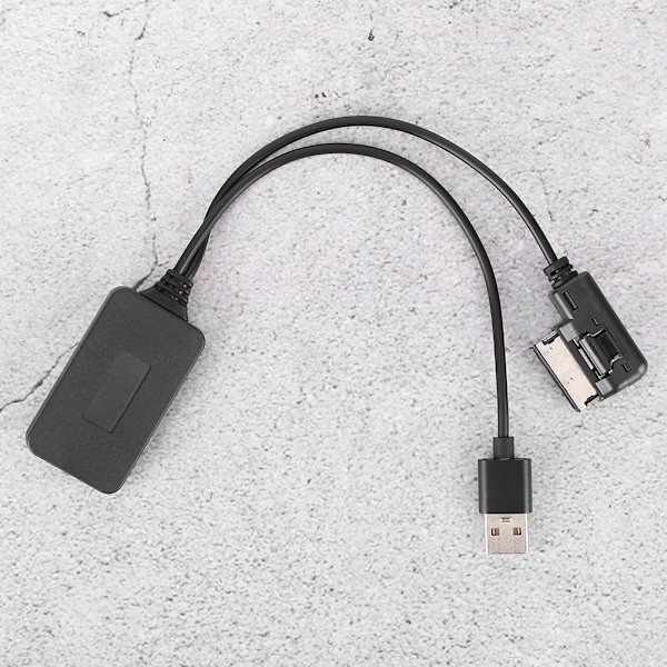 AMI MMI Bluetooth Adapter Aux Kabel med USB Strømforsyning Passer til A5 8T A6 4F A8 4E Q7 7L