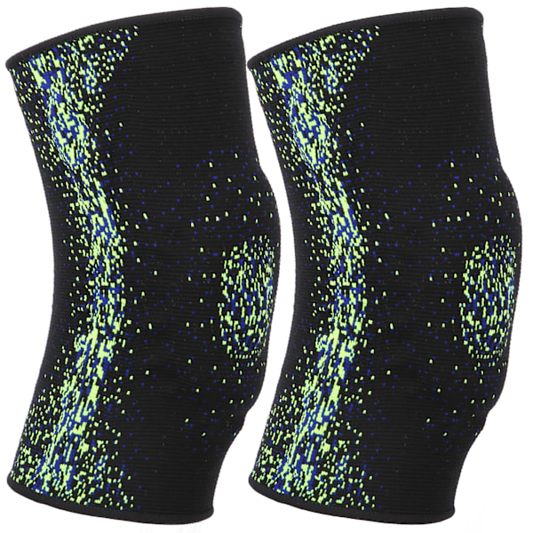 1 Par Fitness Löpning Knäskydd Stöd Elastisk Nylon Stickad Knäledskydd Smärtlindring