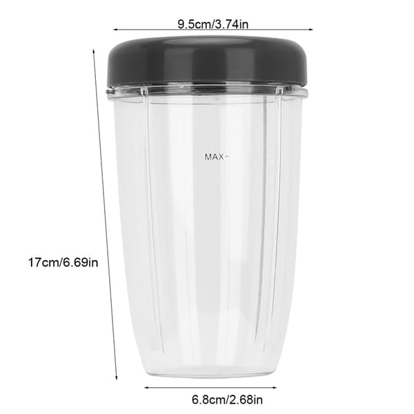 NutriBullet 900W Blender Ersättningslock - 1 st medium bägare