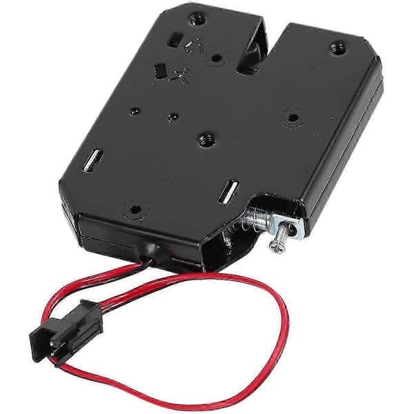 【03】3X 12V 2A Electric Magnet Lock 150KG/330Lb Fail-Secure Holding Force Electromagnetic Door Control S black