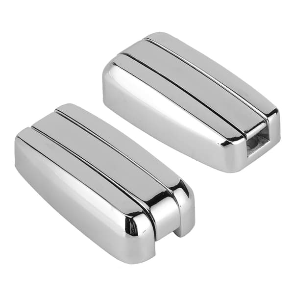2 st Zinklegering Dold Krok Kläder Hattar Handdukshållare Tillbehör för Bilar Husbilar Silver