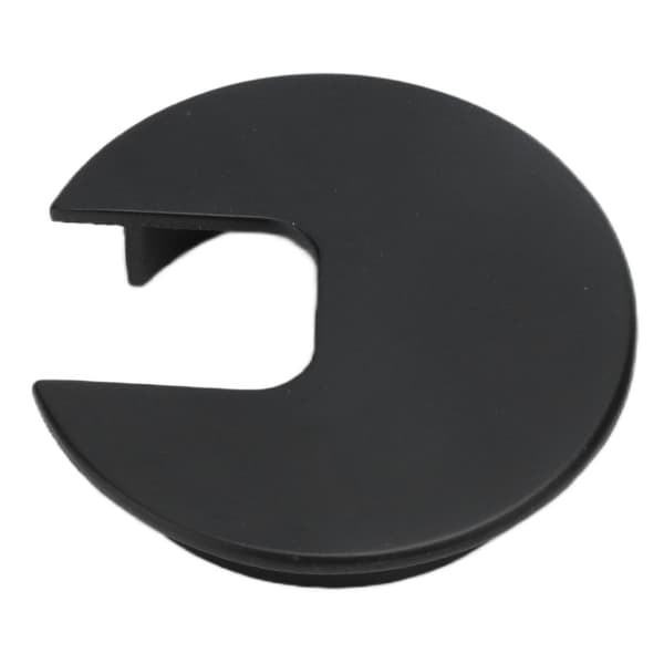Bordskuffe 50 mm Kontor Computer Grommet Kabelhulafdækning Zinklegering Bordledning Organizer