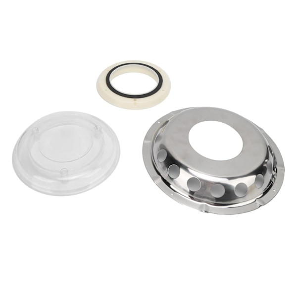 Ventilationsvindue i rustfrit stål, marine hardware samling, transparent center til skibe