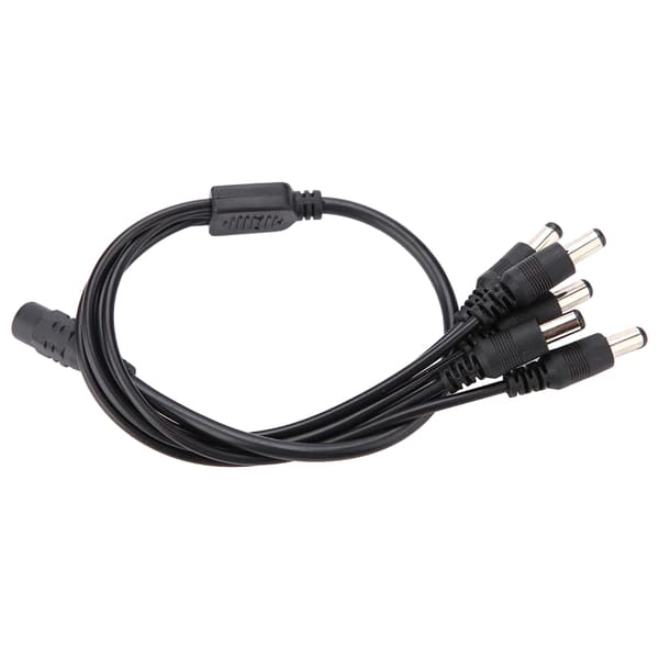 5,5x2,1 mm Strømkabel Splitter Adapter Kabel Forlænger til CCTV Kamera 1 Hun til 2 Han