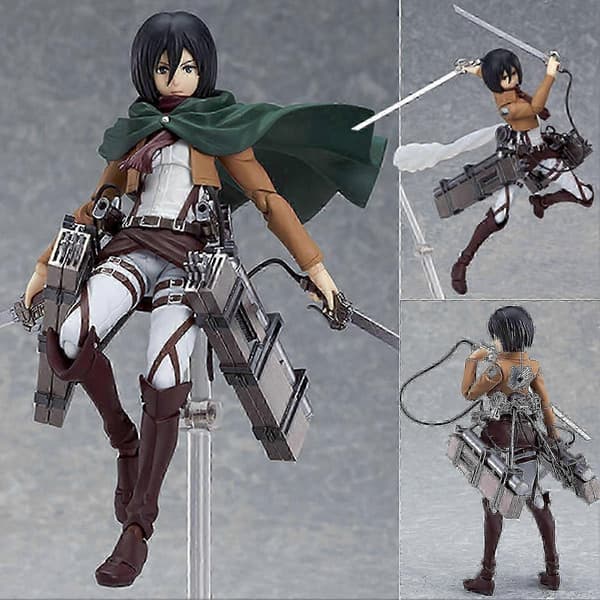 Attack on Titan Levi & Mikasa PVC-figurer - Anime-samleobjekter til fans