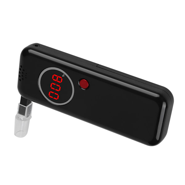 Rød LCD Mini Digital Alkoholtester med Baggrundsbelysning Professionel Politi Alkohol Detektor