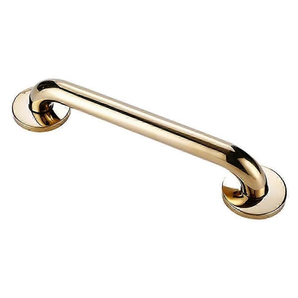 Rustfrit stål badeværelses sikkert støttegreb 50 cm toiletrækværk støttegreb brusebad sikkerhedsstøtte Gold
