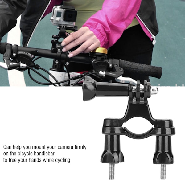 Cykelfäste för actionkamera, cykelstyre, greppfäste för Gopro SJCAM