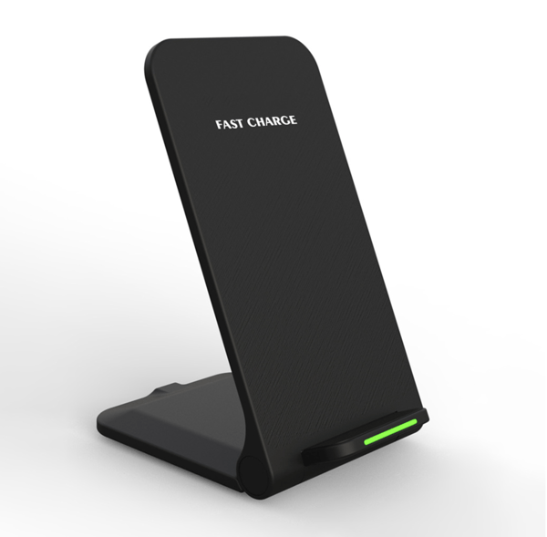 【03】Trådløs Oplader - SAMSUNG S21 / S22 / S23 /S24 FAST CHARGE - Qi hvid white
