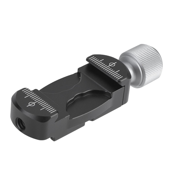 Mini Clamp Extender med Cold Shoe 1/4' Skruvhål för L-fäste Snabbkopplingsplatta